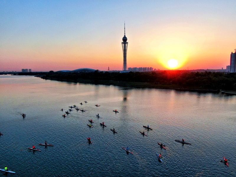 夕陽西下