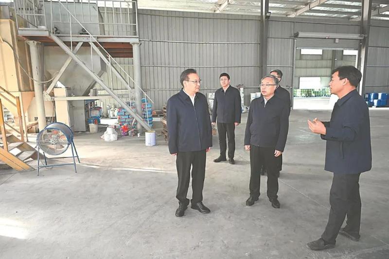 梁言順在淮南六安調(diào)研中央生態(tài)環(huán)境保護(hù)督察信訪件問(wèn)題整改工作